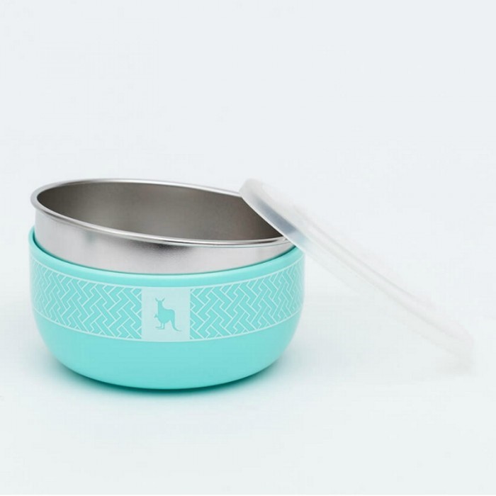 Iced Mint - Kangovou Snack Cereal Bowl Mangkok Makan Stainless