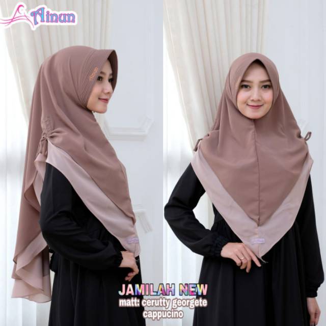 HIJAB SERUT / KHIMAR JAMILAH NEW AINUN
