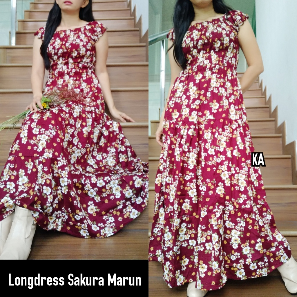 LONGDRESS CANDA/LONG DRESS BALI/LONGDRESS RAYON/PREMIUM/LONGDRESS KERUT/LONGDRESS BUNGA/LONGDRESS KO
