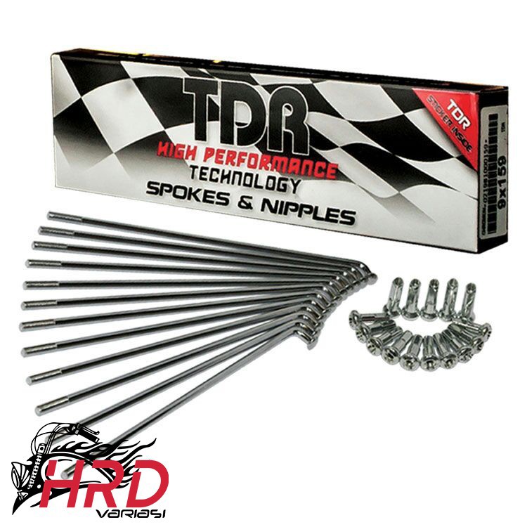 Ruji Jari Jari TDR Untuk Tromol KLX / CRF isi 36 biji Untuk veleg ring 17 Original