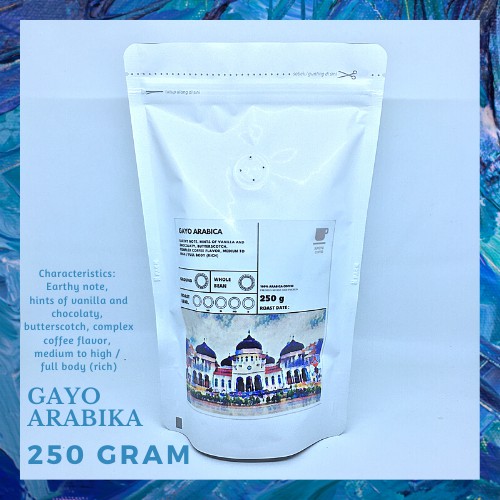 

SUTOYO COFFEE - Kopi Aceh Gayo Arabika 250 Gram