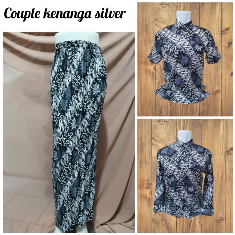 PRODUK ORIGINAL COUPLE BATIK/KEMEJA PENDEK/KEMEJA PANJANG/ROK PRISKET