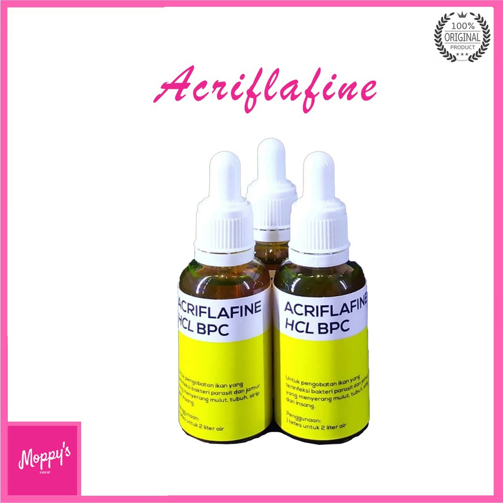 ACRIFLAVINE / OBAT KUNING IKAN CUPANG 30 ml
