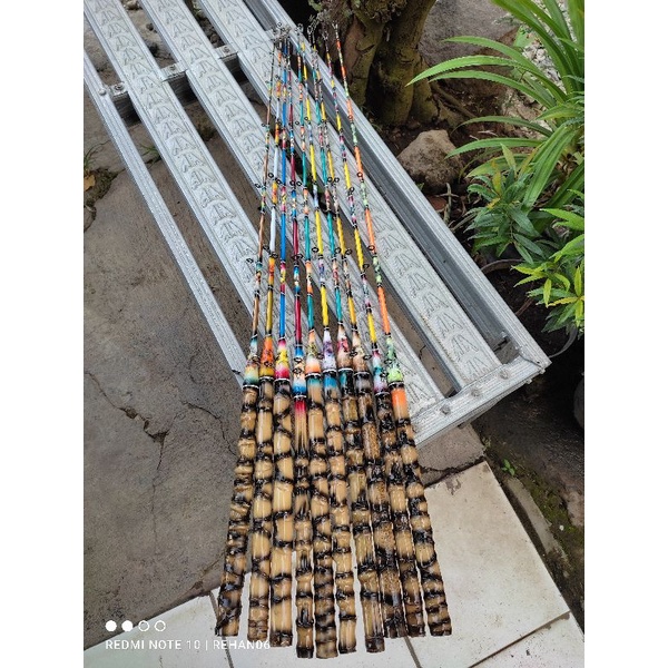 Stik Lele besutan bambu Airbrush joran lele besutan bambu Airbrush , bahan fiber