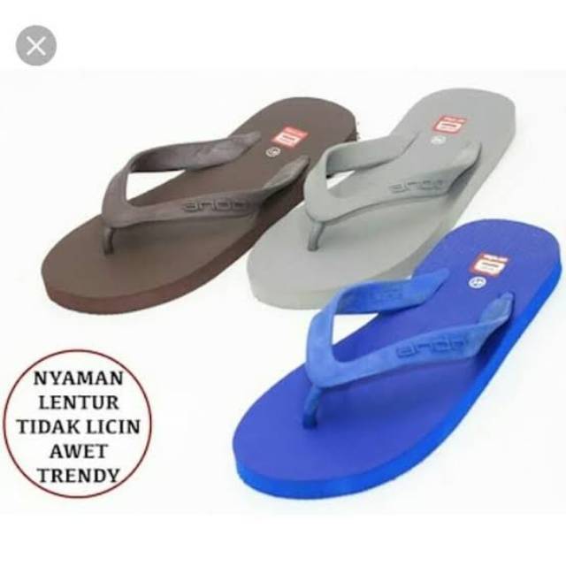 Sandal ando hawaii - sandal jepit laki laki