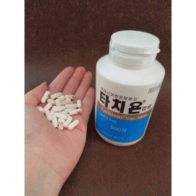 [Ecer 100 Butir] Tathione Korea Whitening Capsule / Tationil Kapsul Korea TAT