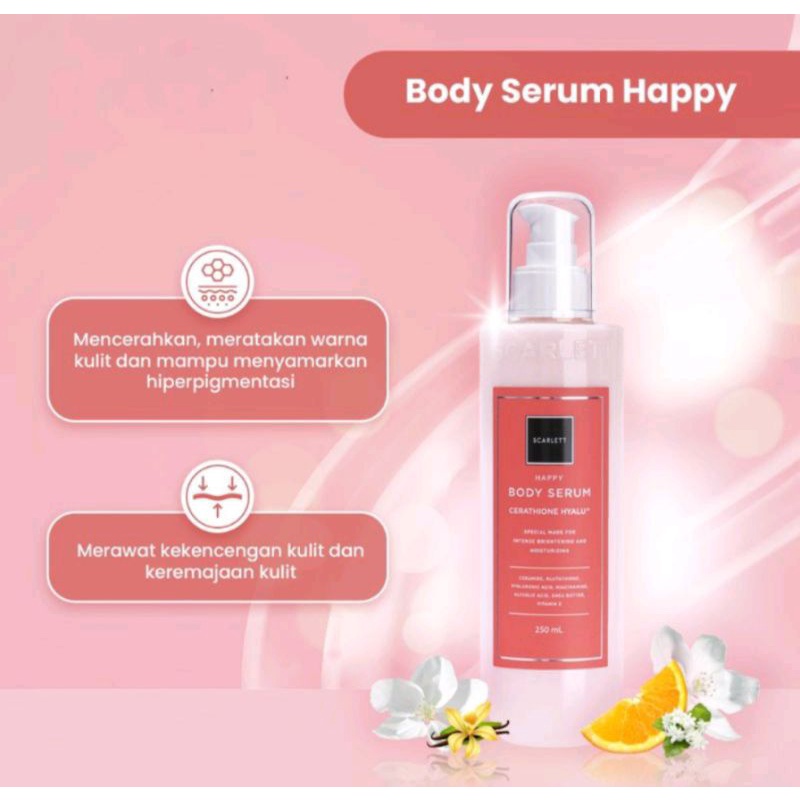 Scarlett Body Serum HAPPY