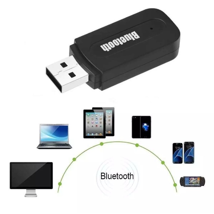 Bluetooth Audio Receiver / usb wireless / speaker music stereo 3.5mm reciever adapter + kabel aux