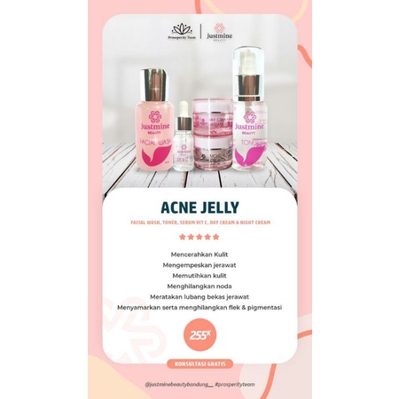 Jasmine Skincare Acne Jelly