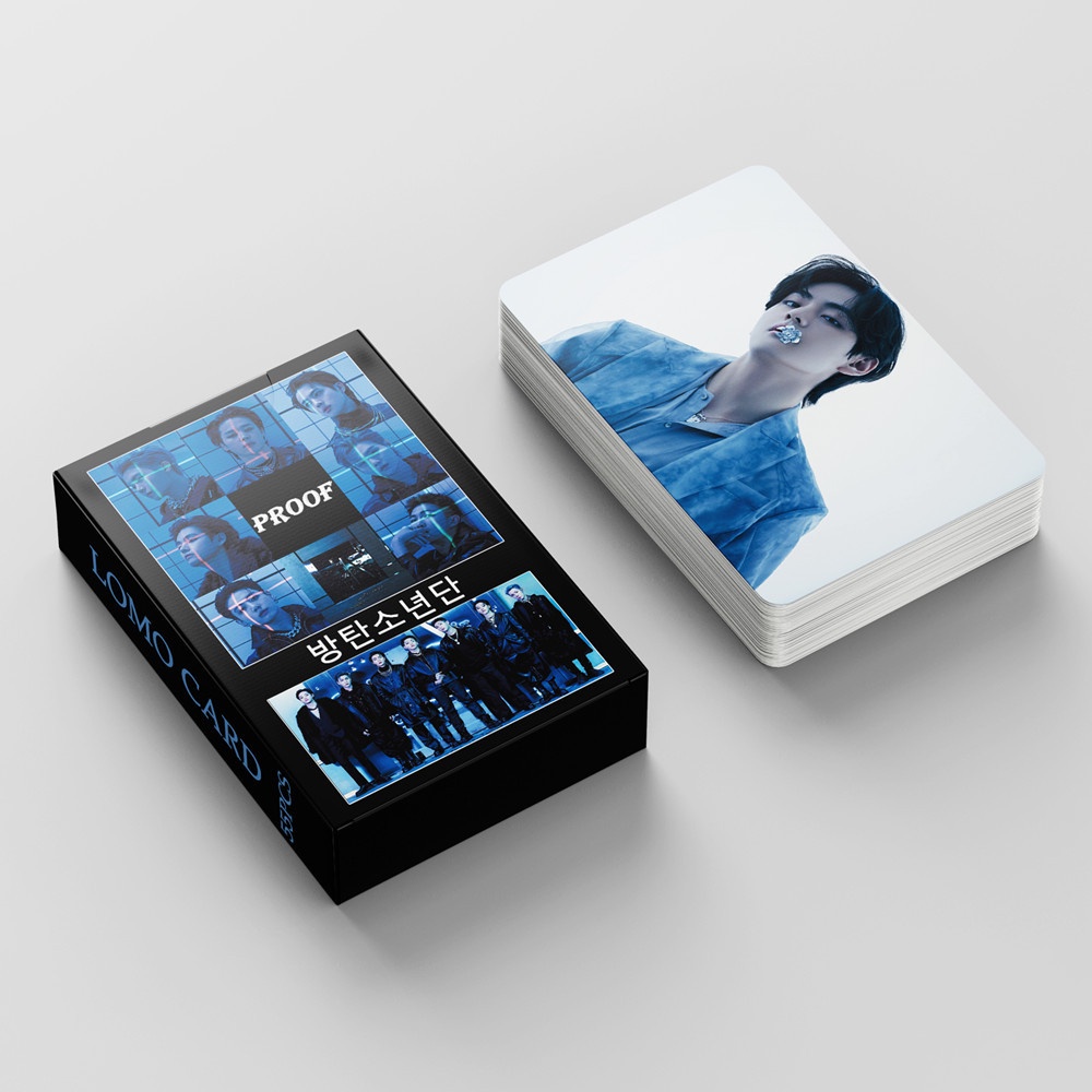 55pcs Kartu Lomo Foto KPOP BTS Untuk Koleksi