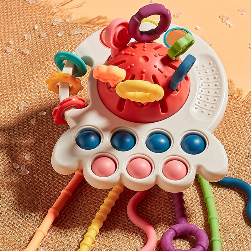 Mary Mainan Rattle Teether Bayi Newborn Dengan Musik