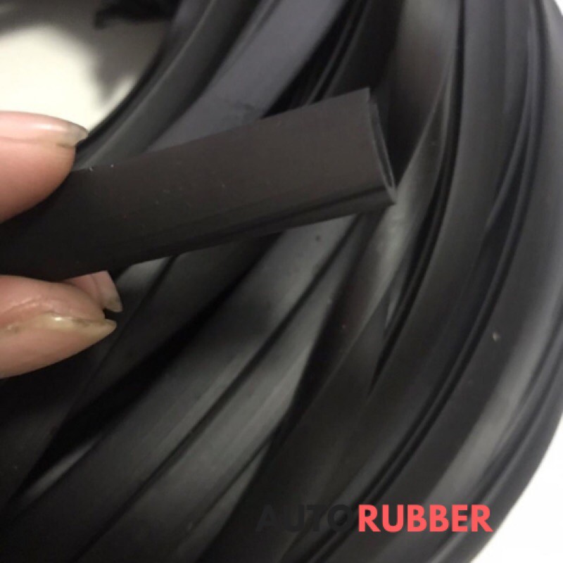 Karet U Jepit Kaca Karet List Jepit Plat 4 Mm
