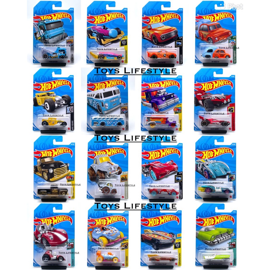 Mobil Hot Wheels Hotwheels Diecast Fantasy Car Random 5 Pcs