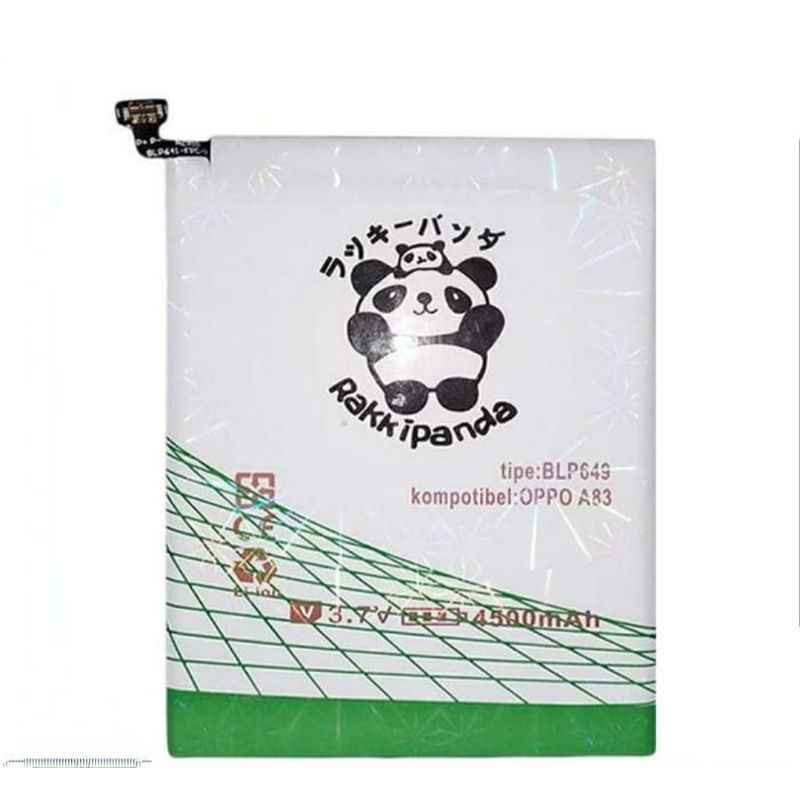 Baterai Batre Batrai Battery Rakkipanda BLP-649 Oppo A83 BLP649 Oppo A83 A 83 BLP 649 Double Power