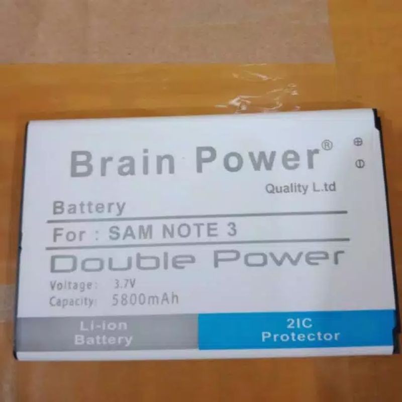 Batre baterai double power Samsung Note 3 N9000 N900