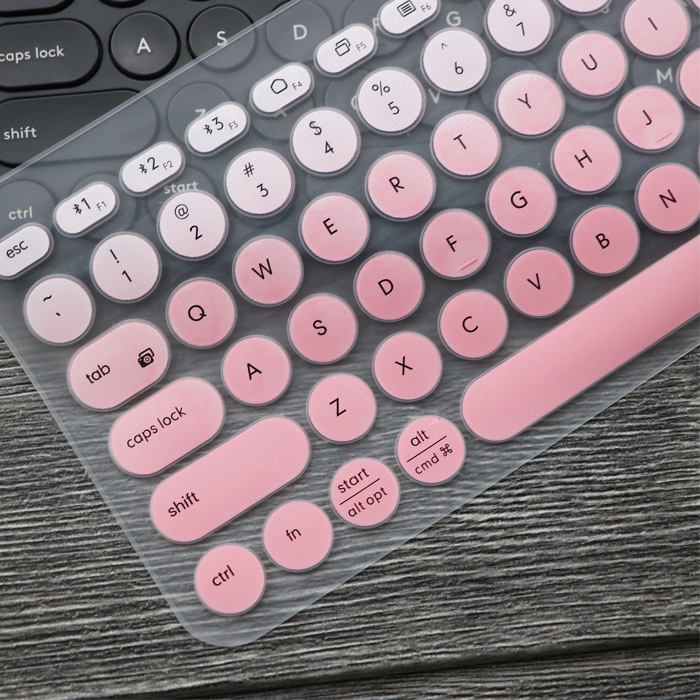 for Logitech K380 Cover Pelindung Keyboard Bahan Silikon Ultra Tipis untuk