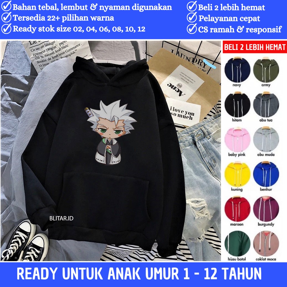 Jaket Switer Hoodie Anak Cowok Cewek Branded Laki Laki Perempuan Tanggung Couple Kembar Karakter ANI