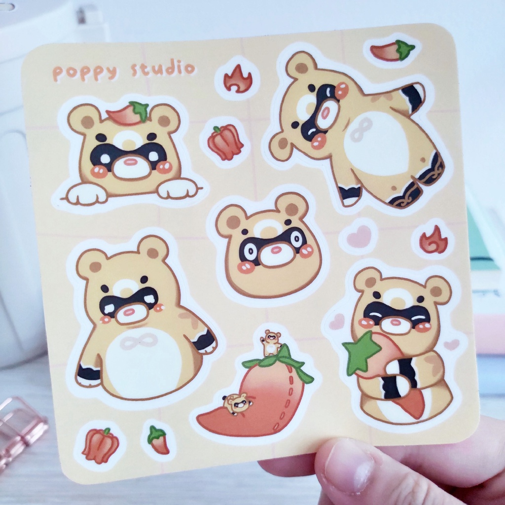 GUOBA Sticker Sheet | Genshin Impact