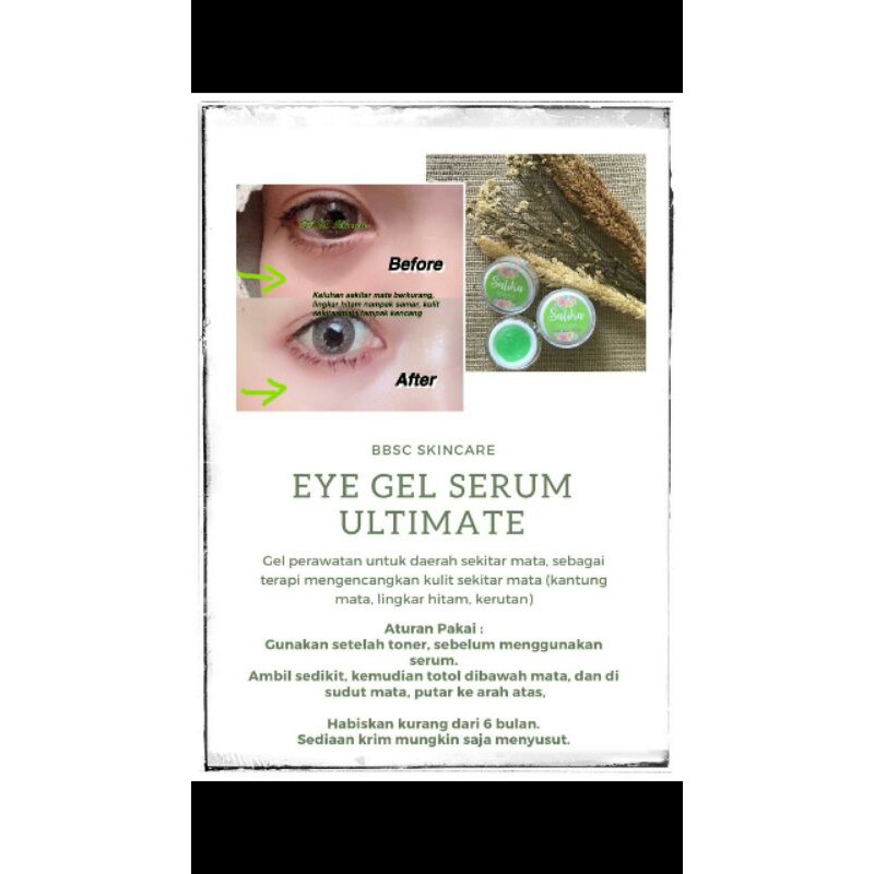Eye Gel Serum Ultimate