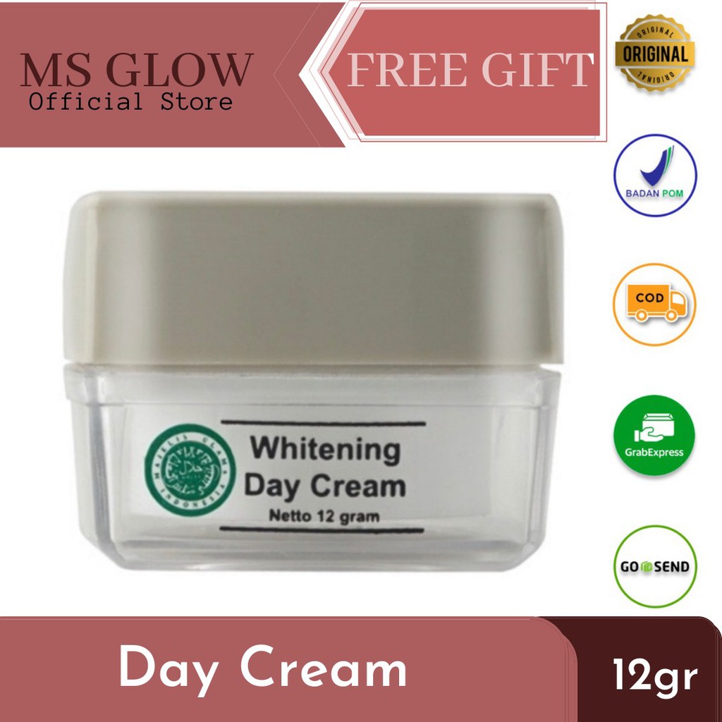 MS GLOW WHITENING DAY CREAM / DAY CREAM MS GLOW