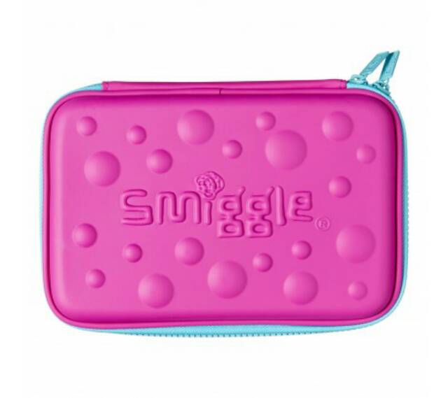 Smiggle Star Hardtop Pencilcase Bubble