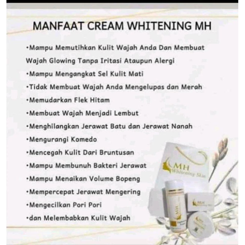 

Skincare MH Whiteningskin