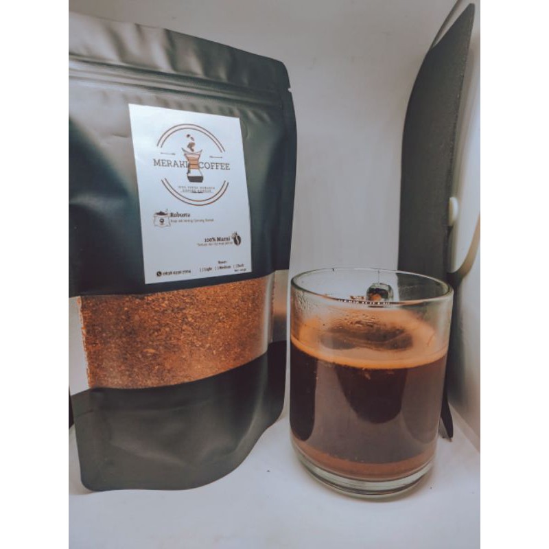 

Kopi Robusta Gunung Slamet kemasan 100gr