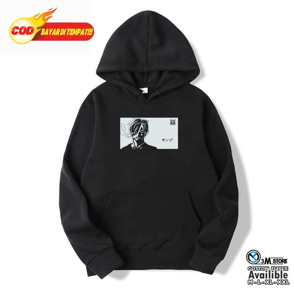 [ HOODIE ] SWEATAER Anime One Piece Luffy Zoro Sanji / Hoodie pria / Sweater One Piece