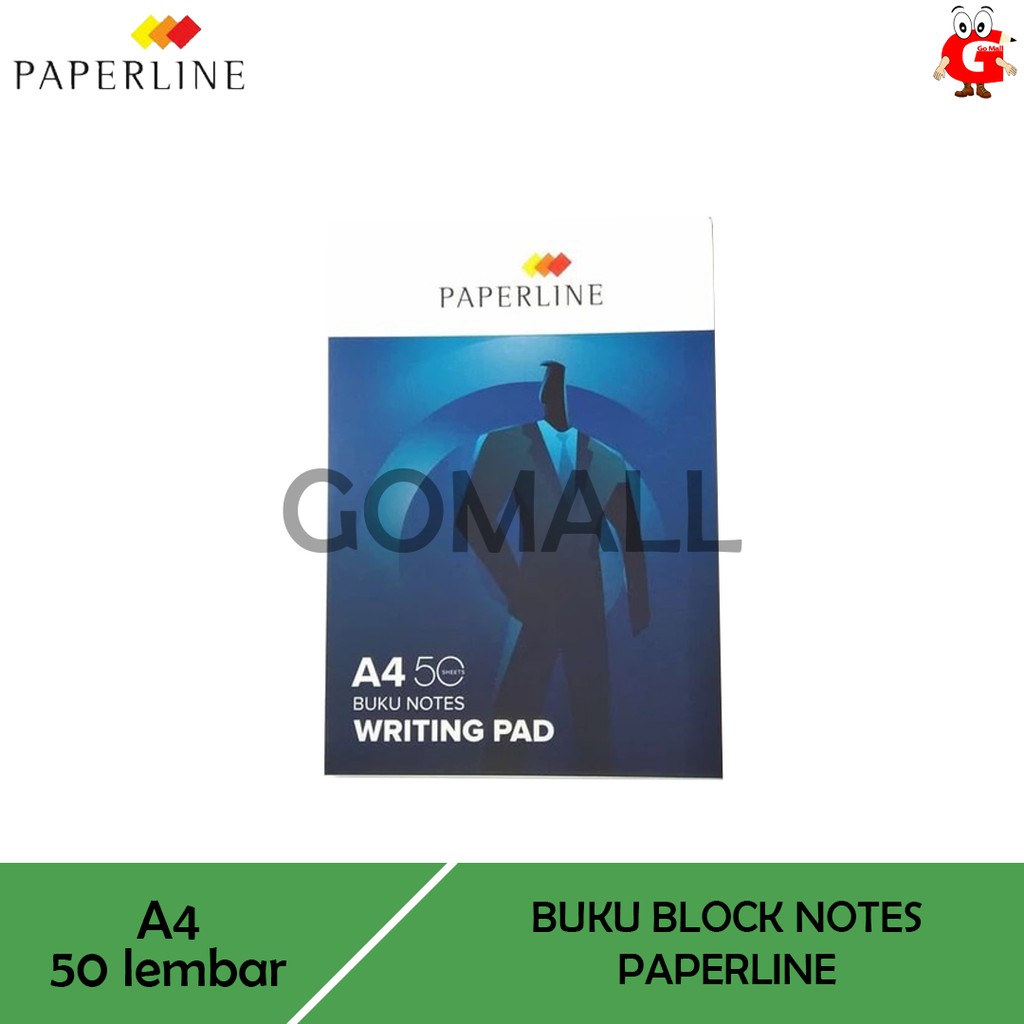 Jual Block Note / Writing Pad Paperline A4 50 Lembar | Shopee Indonesia