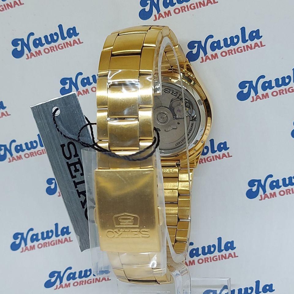 Seiko 5 SNK610K1 Automatic Gold IP - Jam Tangan Pria SNK610