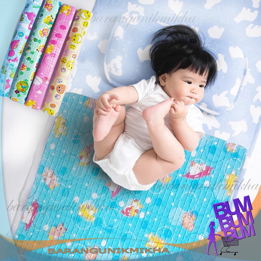 Perlak Bayi Karet / Vinyl Alas Ganti Newborn - BUM