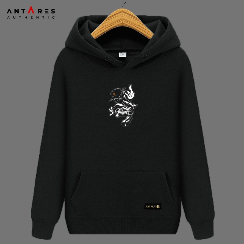 SWEATER HOODIE ANTARES AUTHENTIC DISTRO PRIA ORIGINAL JUMPER