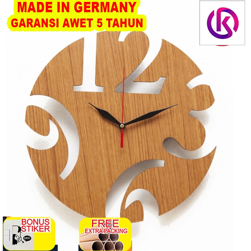 

Terlaris Jam Dinding Unik Artistik - Classical 3-6-9-12 Wall Clock