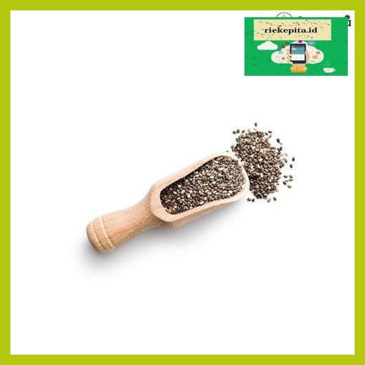 

5Yer67R- Natural Black Chia Seed 100Gr T7Rty67-