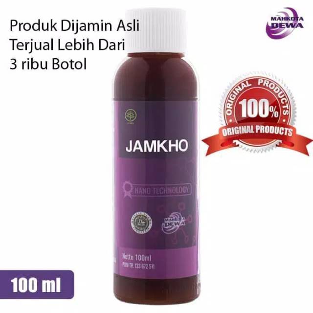 Jamkho jamu kolesterol original minuman herbal menurunkan kolesterol asli original 100 ml