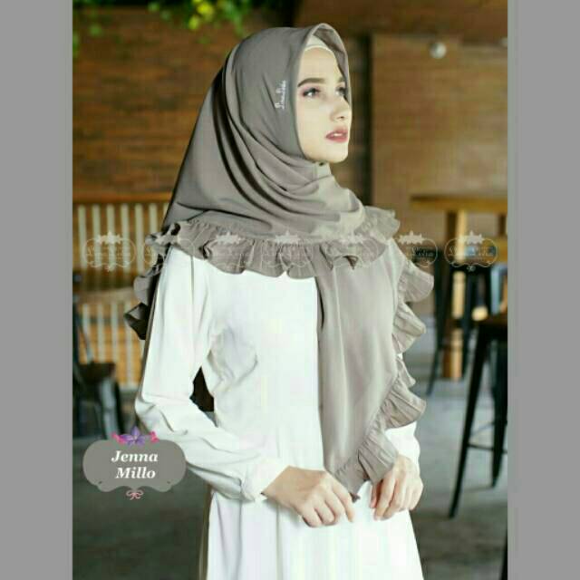 Jilbab Hijab Segi Empat Linalivia Jenna Instan Kerudung Krudung Wanita Cantik Terbaru jakarta tanger