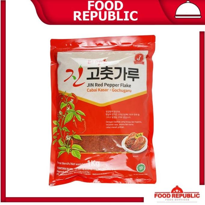

[[COD]] GOCHUGARU KASAR KOREA 1 KG / BUBUK CABE KOREA JINYOUNG UNTUK KIMCHI BERKUALITAS Kode 1382