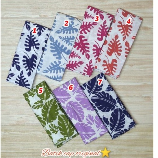 batik cap handmade (kain batik cap pekalongan)