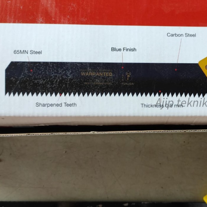 Gergaji hebel gagang karet 18&quot; Fukuda bricksaw heavy duty rah meriah