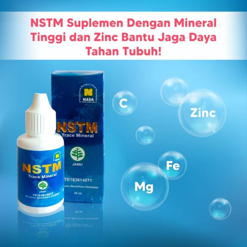 

NSTM SUPER TRACE MINERAL NASA herbal penyakit