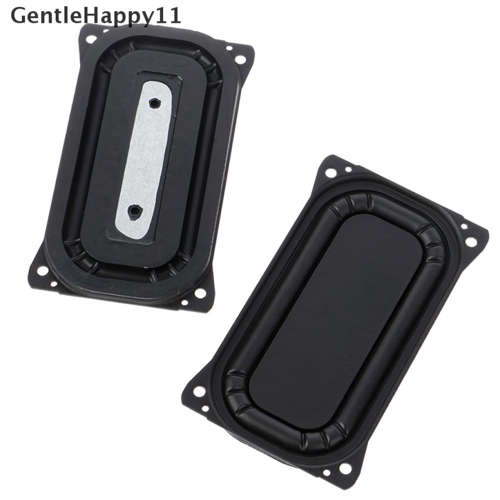 Gentlehappy 2Pcs Bass Diafragma Speaker Radiator Pasif Getar Aksesoris Untuk Audio DIY