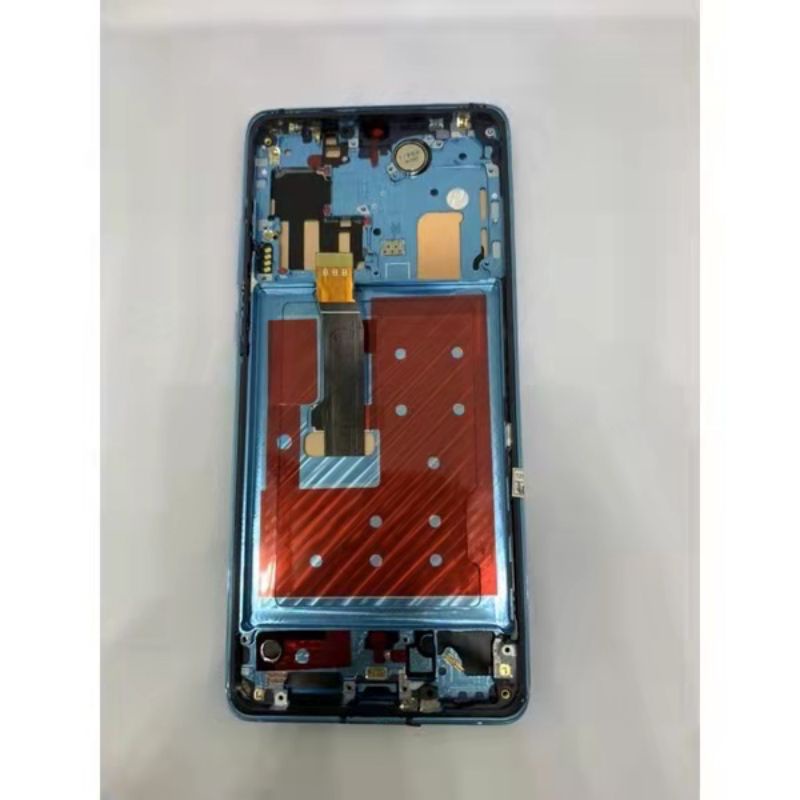 Lcd Touchscreen Fullset Frame Tulang Lcd Blue Huawei P30 Pro Fingerprint Fungsi Oled Original