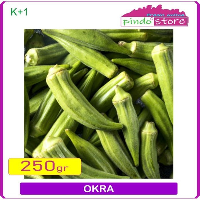 

SAYUR OKRA HIJAU SEGAR / BUAH OKRA MUDA