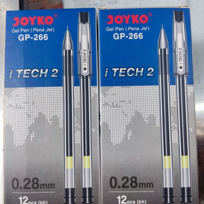 

Diskon Gel Pen Joyko I Tech 0.28 Isi 12 Hemat