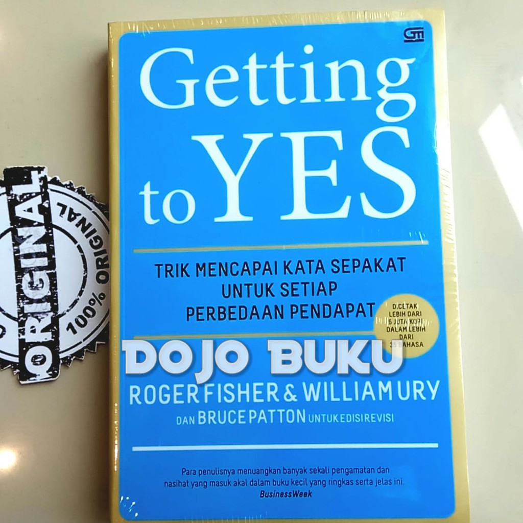 Getting To Yes (Cover Baru Isbn Lama) by William Ury, Roger Fisher