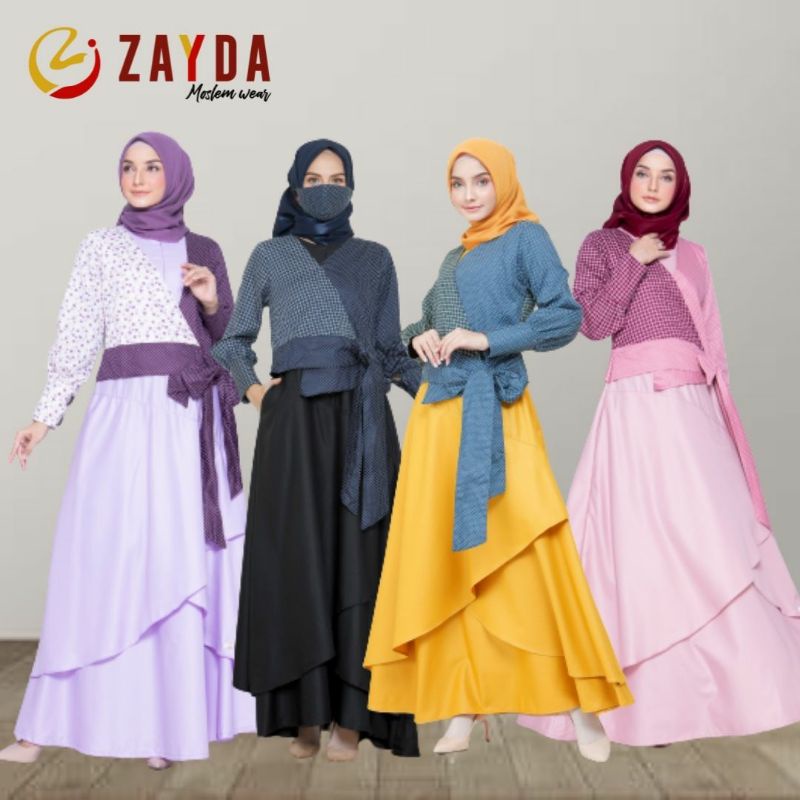 HARGA HEMAT gamis reguler ZG63 dari zayda
