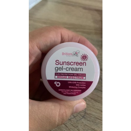 Sunscreen brilliant skin cream siang