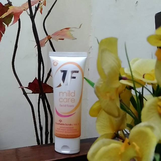 Jf sulfur mild care facial foam