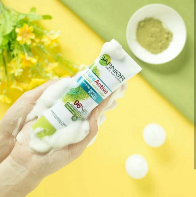 Garnier Pure Active Matcha Deep Clean Foam