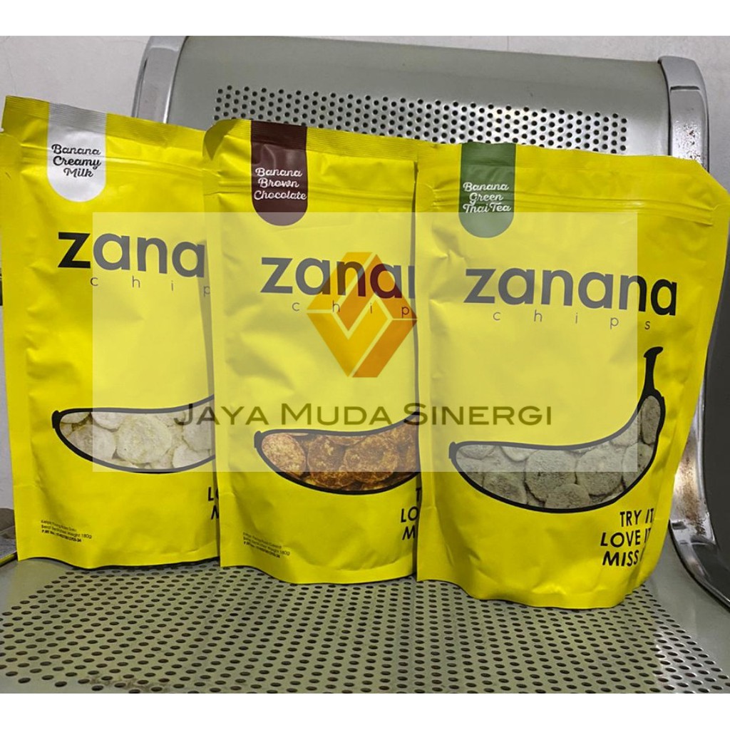 ZANANA CHIPS KEMASAN BESAR 180 GRAM KERIPIK PISANG  